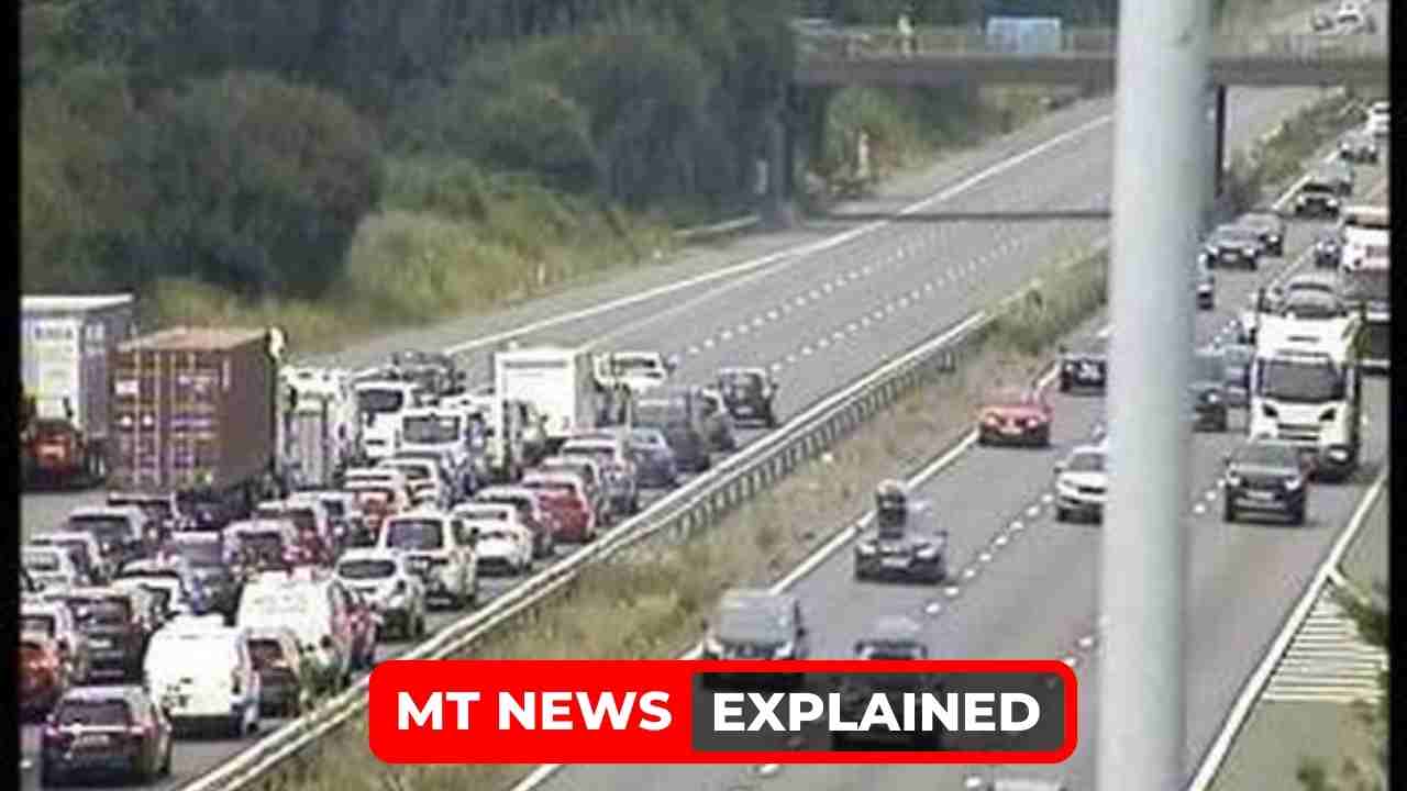 M5 Southbound Traffic What Happened In Somerset When Will The M5 Be   Who Is What Is 9 2 