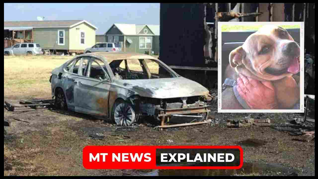 Heart warming: Pit bull Ollie saves a 15-year-old Jaylee from a house fire before it passes away