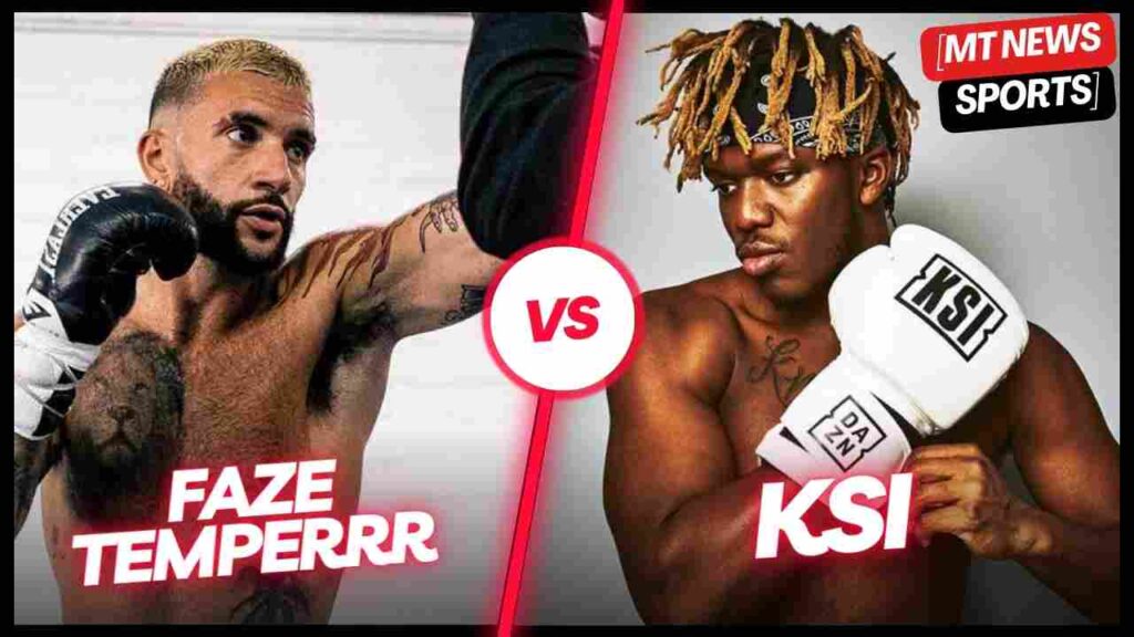 KSI vs Faze Temperrr: What to expect? Boxing records & Odds Analysis