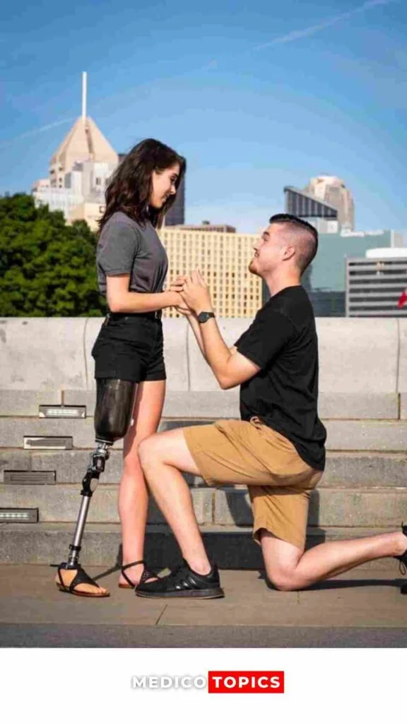 Megan Maryanski with her boyfriend