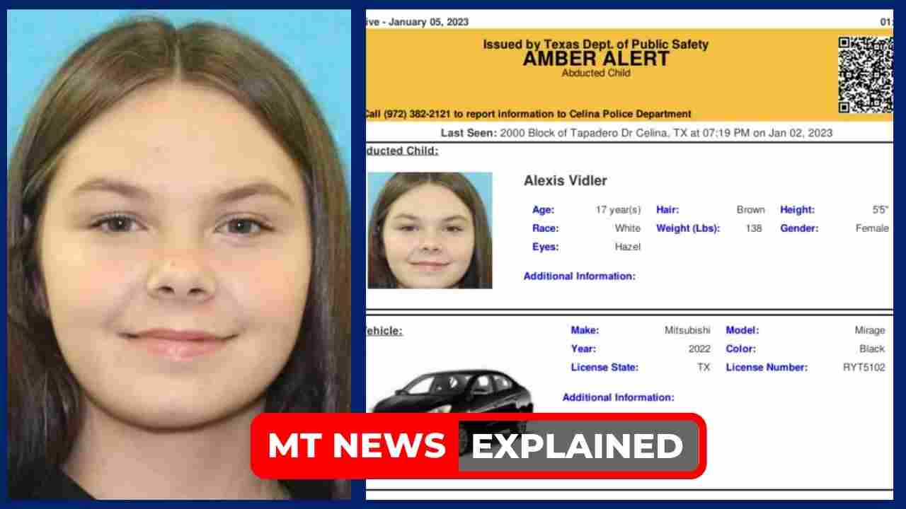 Missing What Happened To Alexis Vidler Know Everything About The 17