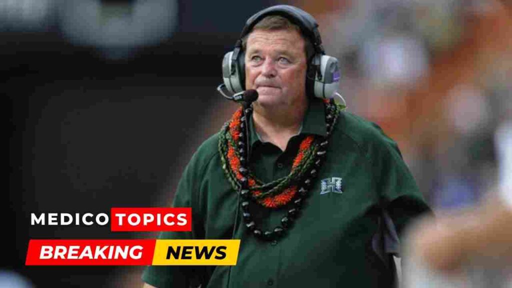 Greg McMackin dies aged 77, Former University of Hawaii Coach cause of death and Obituary