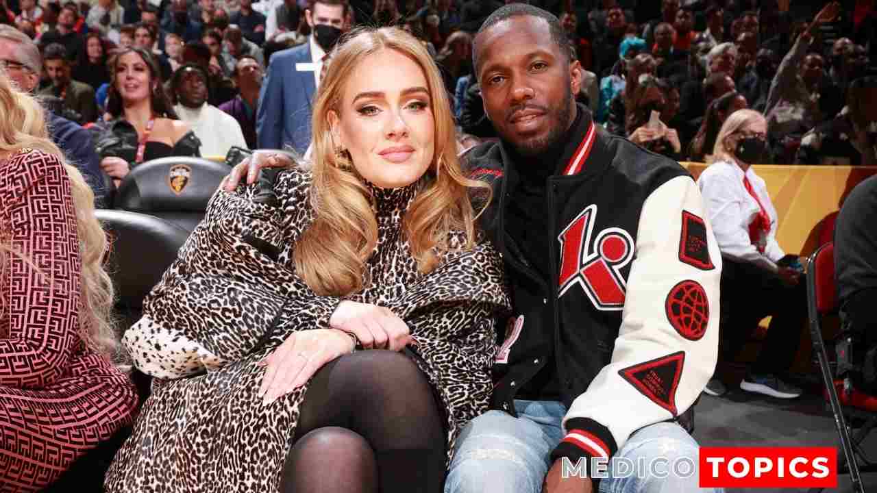 Adele with Rich Paul