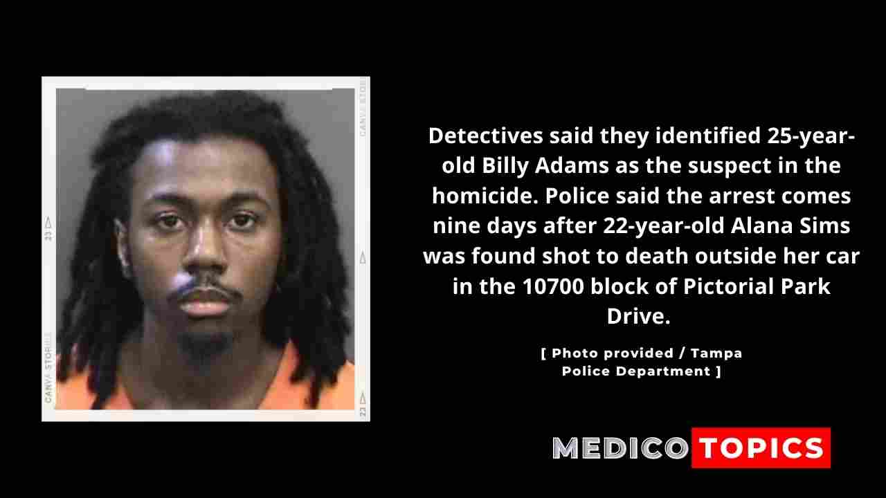 Who is Billy Adams? Tampa rapper and murder suspect of Alana sims arrested