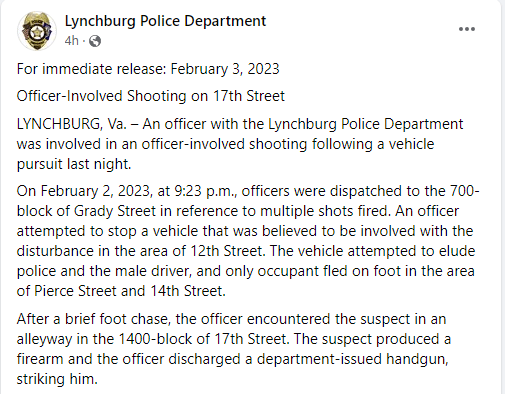 Who was Ryheam Damon Brown? Why the suspect shot and killed by Lynchburg Police? Explained