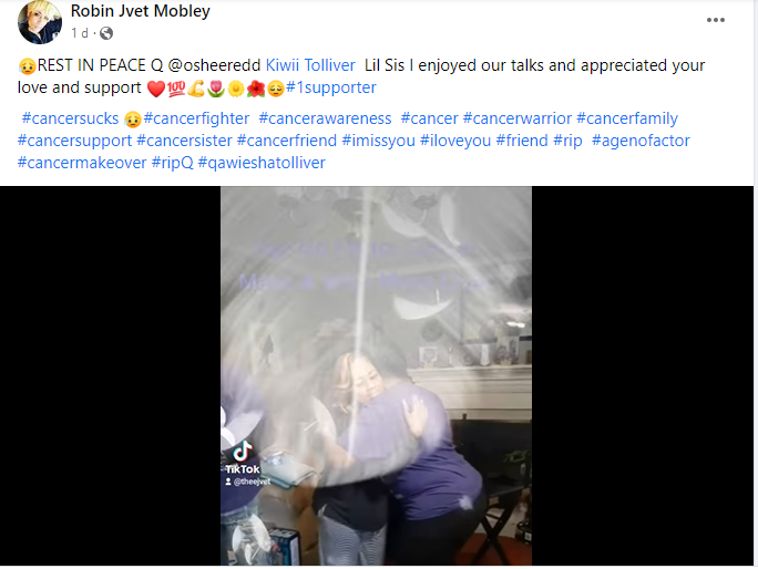 How did Qawiesha Tolliver aka Kiwi Toliver die? Tiktok star cause of death Explained