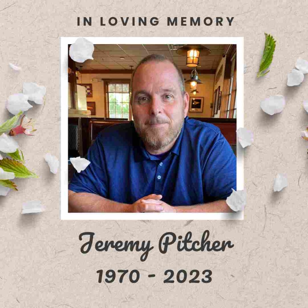 Jeremy Pitcher Obituary 