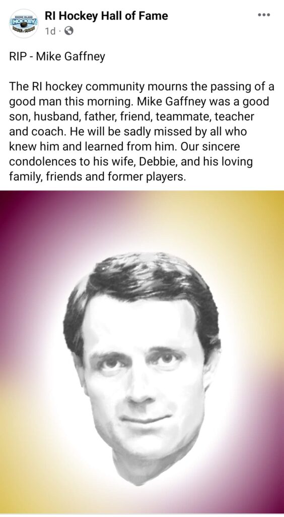How did Mike Gaffney die? Hockey Coach and Hall of Famer cause of death Explained