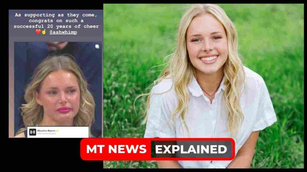  Who was the Cried Utah State Cheerleader? Her Emotional Video Sends Shockwaves Across Social Media