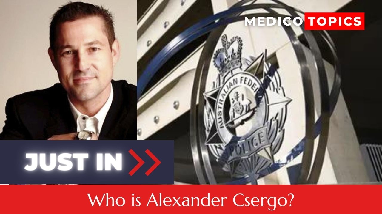 Alexander Csergo, an Australian citizen who had lived abroad before moving back to Australia, was detained for allegedly selling classified information to a foreign intelligence agency, according to the police.