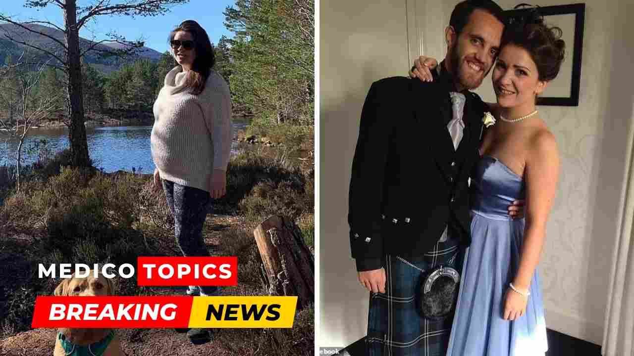 Marelle Sturrock, a Glasgow teacher who was eight months pregnant, was discovered dead at her house on Tuesday morning. David Yates, her missing fiancé, is being sought by police.