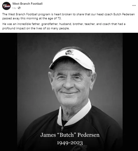 Butch Pedersen Cause of death