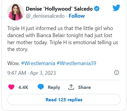 Heart breaking at WrestleMania