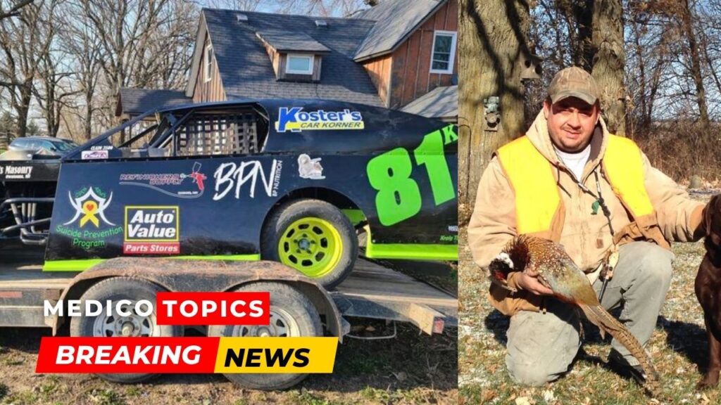 Caleb Korpi, 47, race car driver dies from heart attack in the pit area