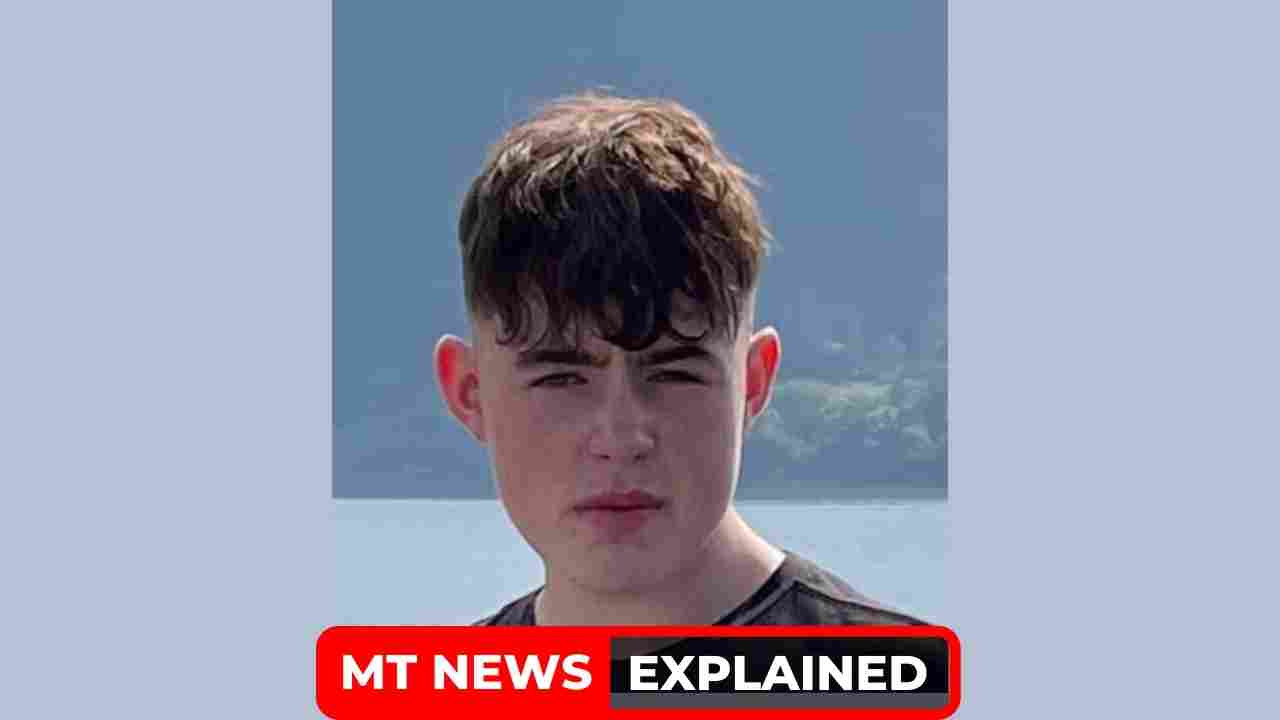 Killian Atkins, age 17, was last seen at 6.30 p.m. on May 12th, and Gardaí are asking for the public's help in finding him.