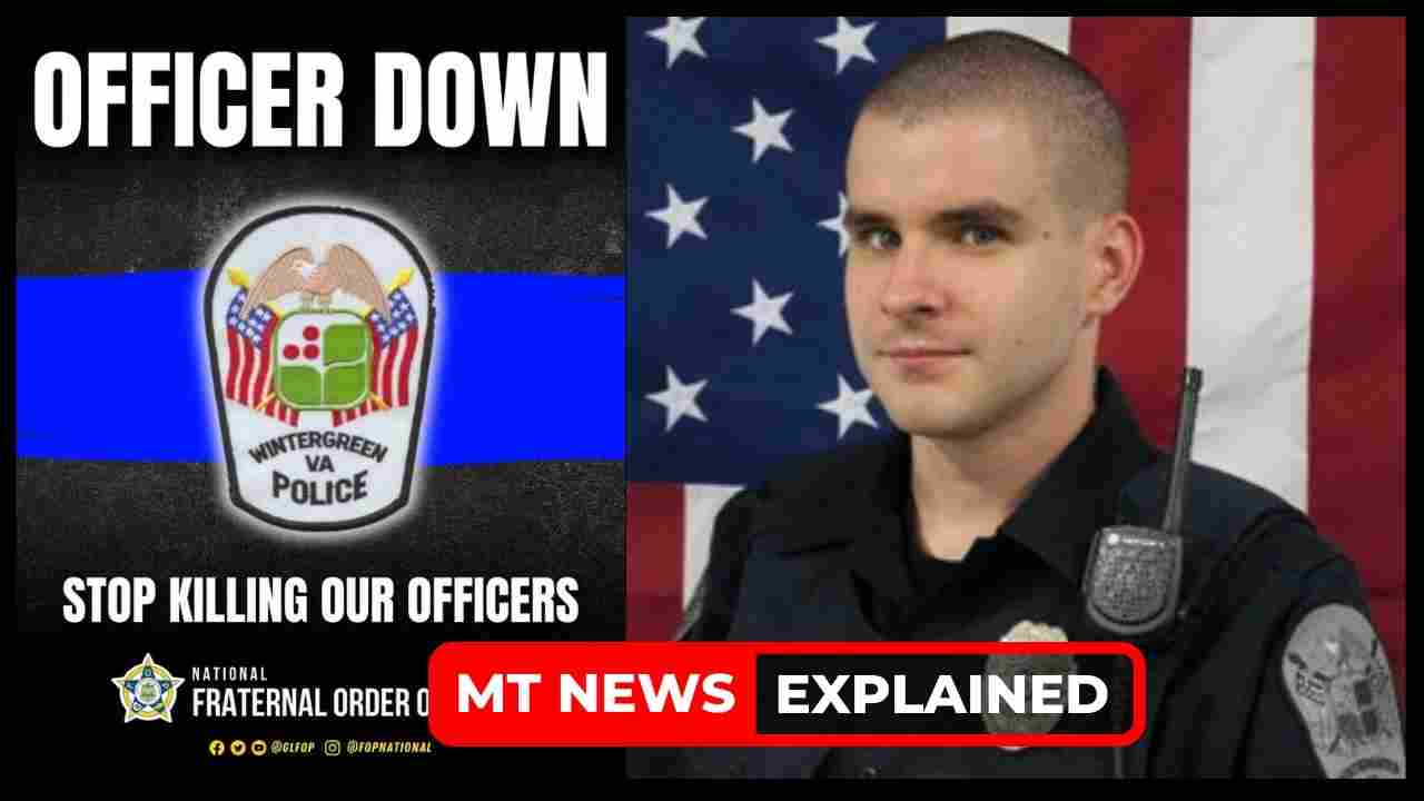 Mark Christopher Wagner II, Wintergreen Police Officer Shot & Killed In ...