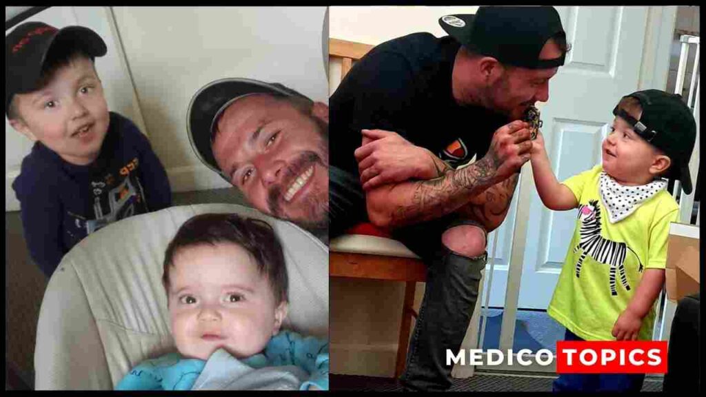 _Santino Dangelo with his kids