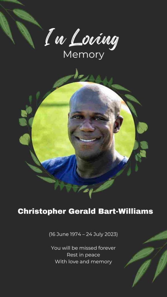 Christopher Gerald Bart-Williams