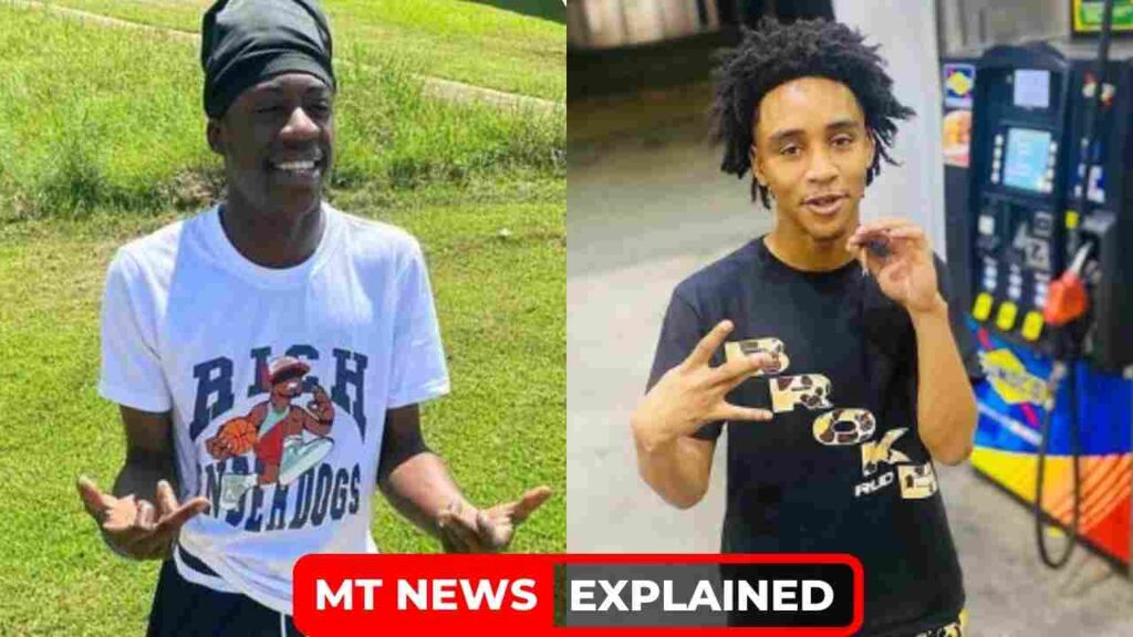 Melvin Steiner & Khalil Russell, 2 young men died after gunshot wounds in Alabama. (Source: Facebook)