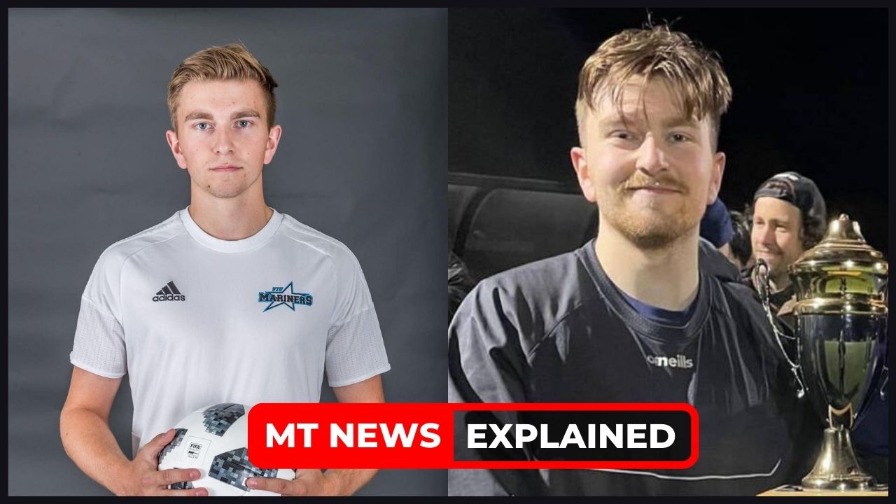 Reid Davidson, a Soccer player from 100 Mile House died in a car accident