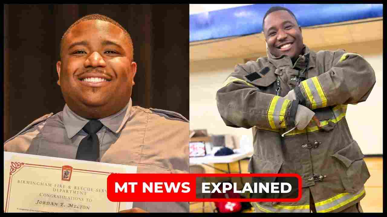 What happened to Jordan Melton firefighter