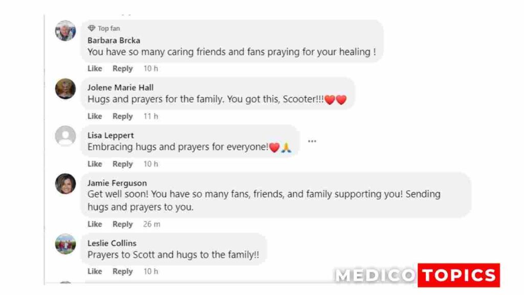 Fans' prayers for Scott Kirkhart's quick recovery