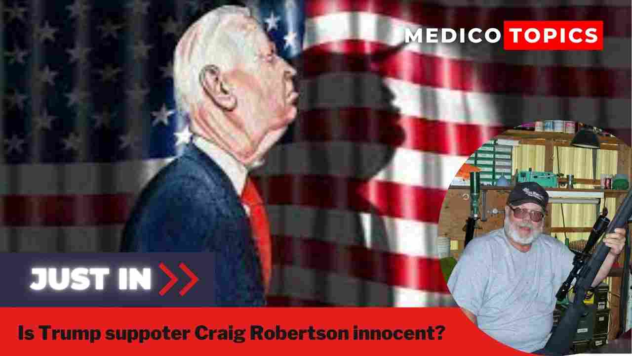Is Trump suppoter Craig Robertson innocent? (Source: ft.com)