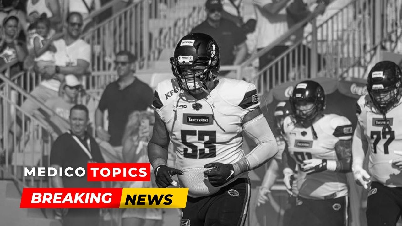 Defensive player Leo Krafft from Norway tragically passed away. (Source: Facebook)